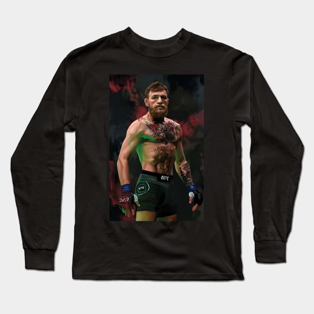 The Notorious Connor McGregor Long Sleeve T-Shirt by Fit-Flex